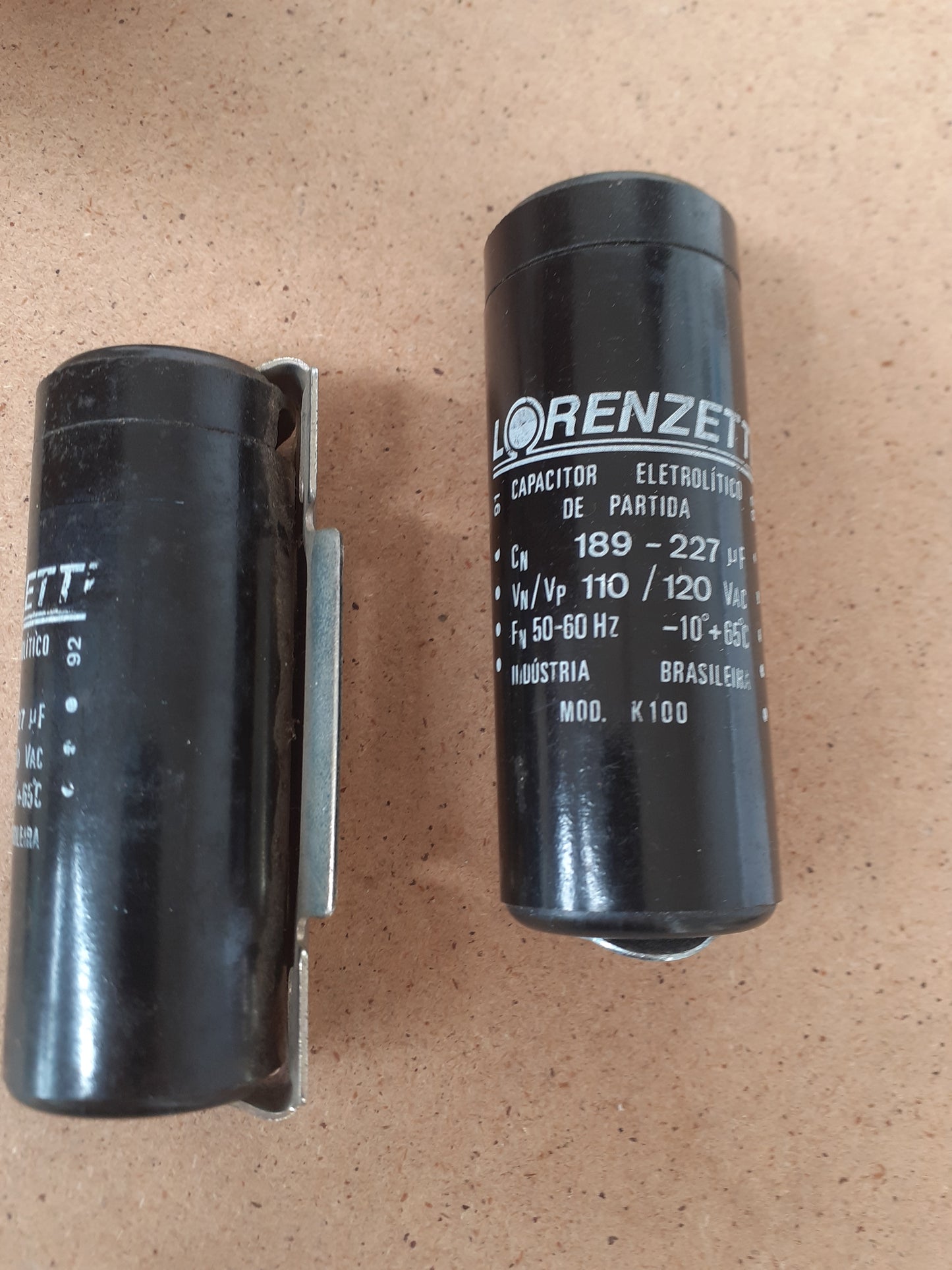 Capacitor Lorenzetti 189-227uF 110V 35x95mm