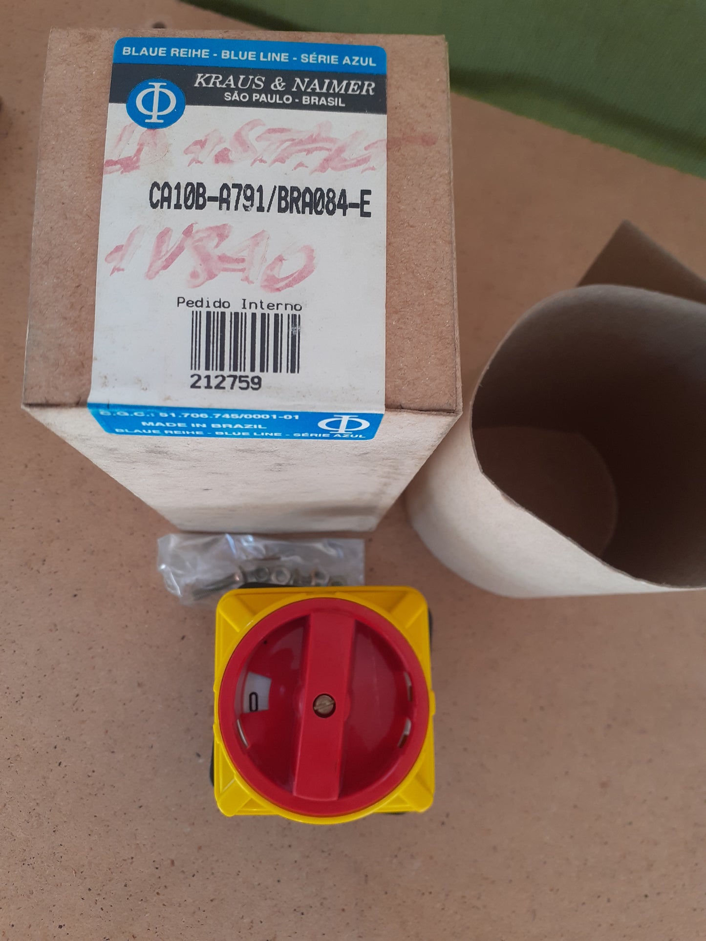 Comutadora Kraus Naimer CA10BA791BRA084