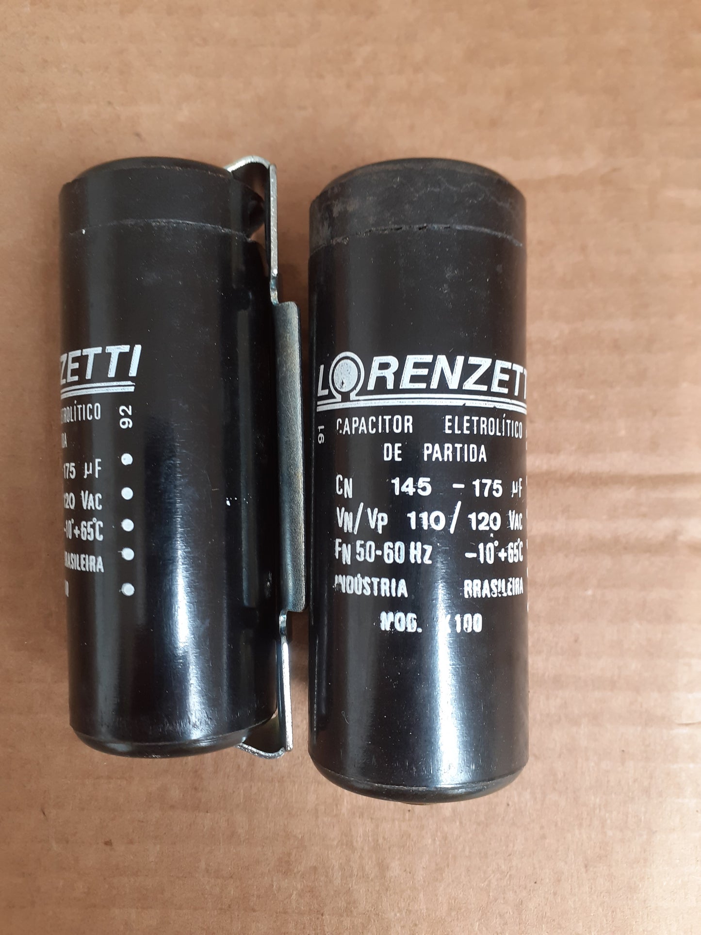 Capacitor Lorenzetti 145-175uF 110V 35x95mm
